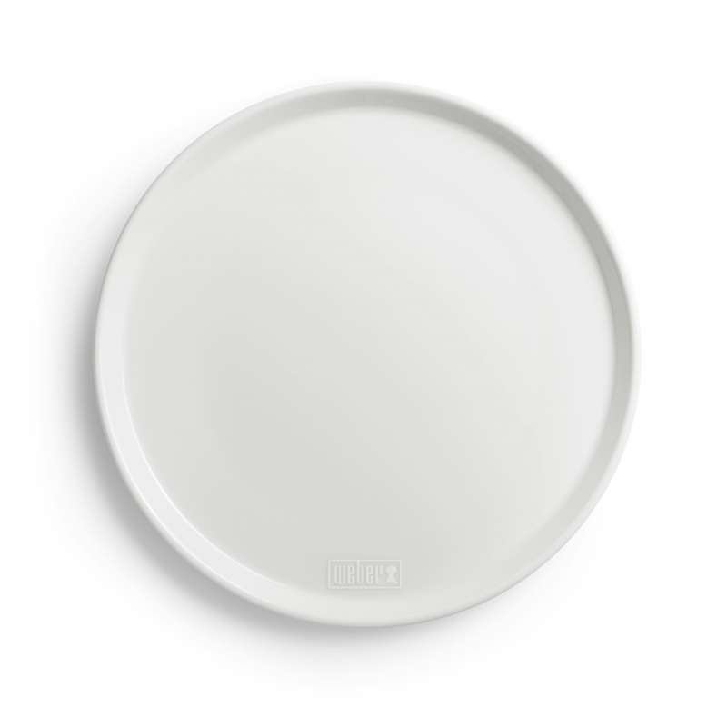 Weber Porzellan-Teller Ø 27,5 cm Warmhalteplatte 2er Set