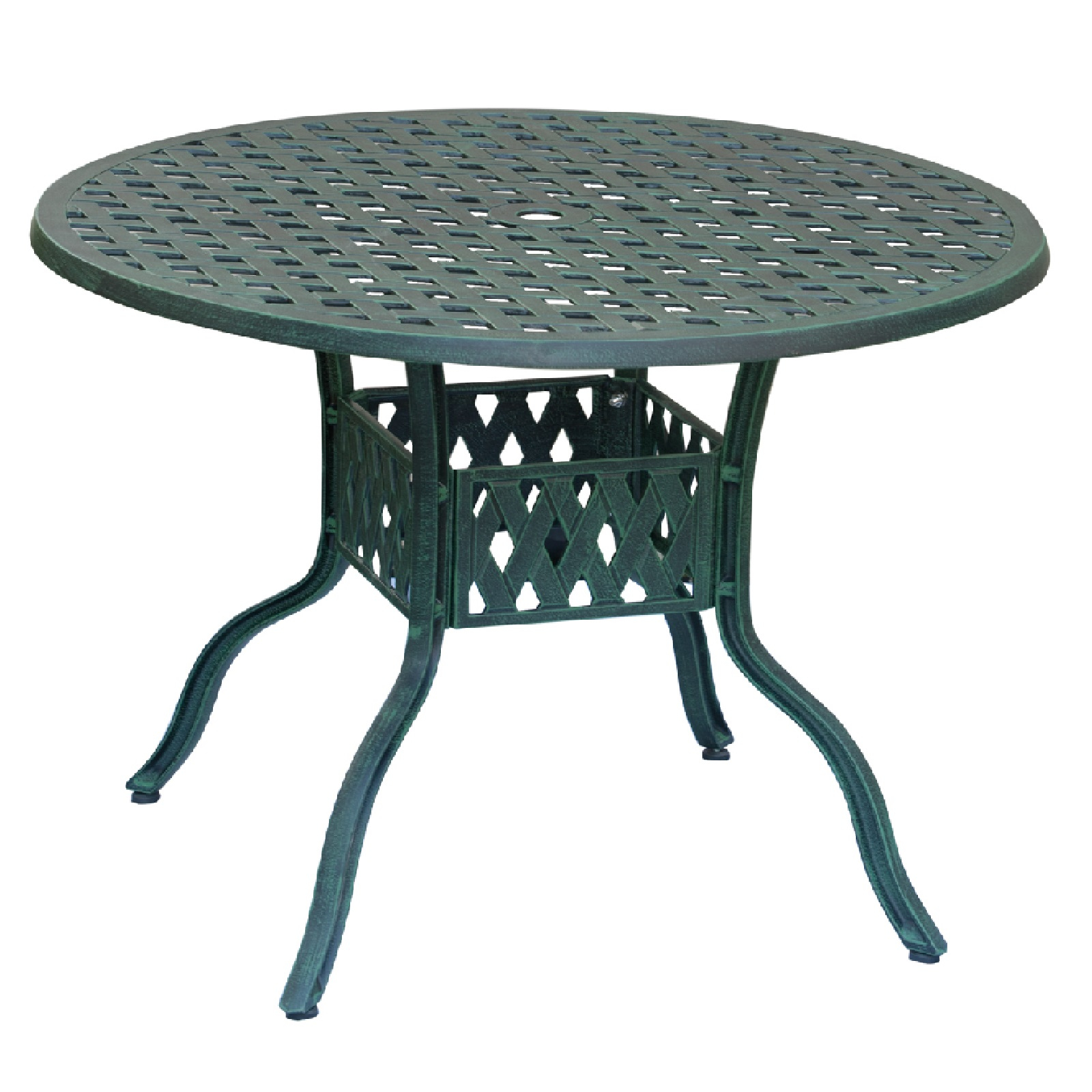 Inko Aluguss Tisch Nexus Grün rund 120 cm Gartentisch TAG 202G eBay