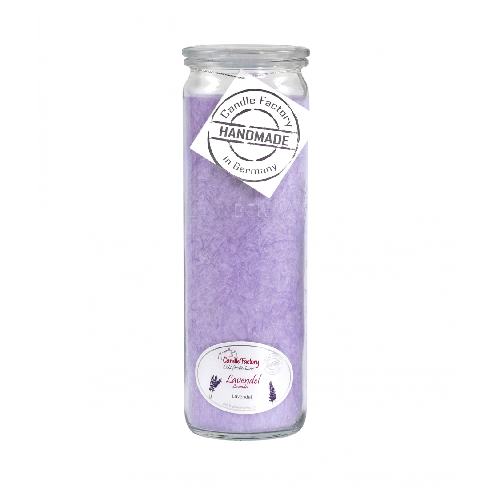 Candle Factory Kerze Big Jumbo Lavendel Duftkerze Dekokerze 306042 eBay