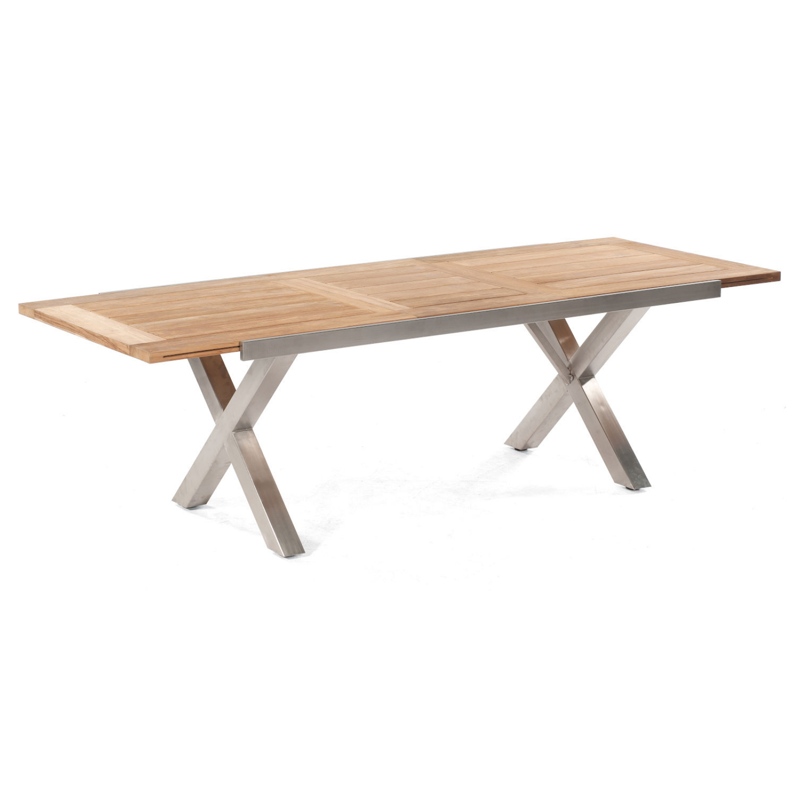 Sonnenpartner Gartentisch Spectra ausziehbar 190/250x100 cm Edelstahl